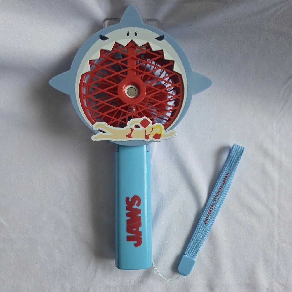 Universal Studios Japan USJ JAWS Handheld Misting Fan with Wrist Strap